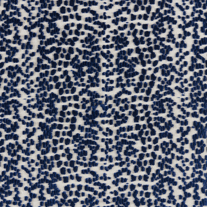 Brunschwig & Fils Les Touches Velvet Blue Fabric 8025101.55.0