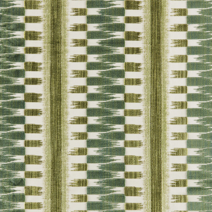 Brunschwig & Fils Flamme Velvet Leaf Fabric Sample 8025102.33.0