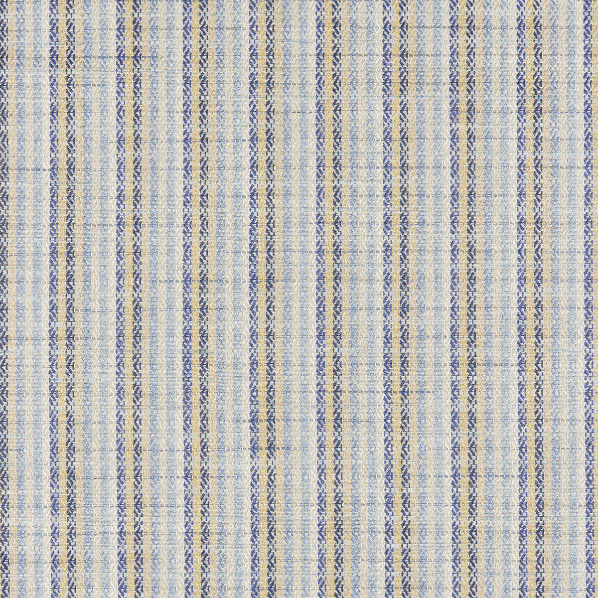 Brunschwig & Fils Moret Weave Blue/Gold Fabric 8025106.54.0