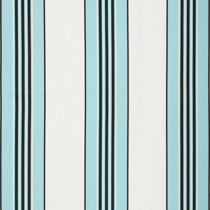 Brunschwig & Fils Rayure Marcellin Aqua Fabric Sample 8025113.113.0