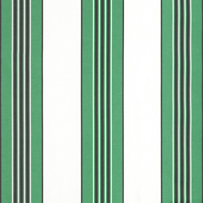 Brunschwig & Fils Rayure Marcellin Green Fabric Sample 8025113.3.0