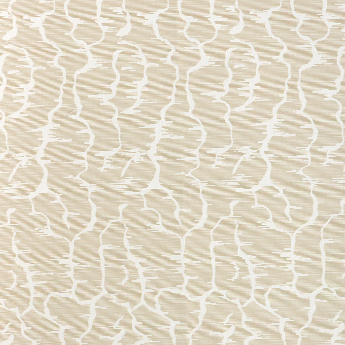 Brunschwig & Fils Leves Beige Fabric Sample 8025114.16.0