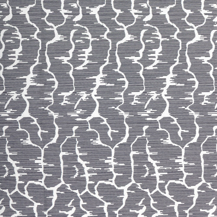 Brunschwig & Fils Leves Noir Fabric 8025114.8.0