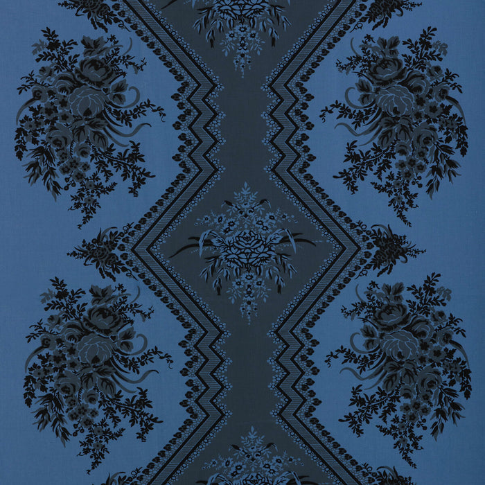 Brunschwig & Fils Coppelia Percale Blue Fabric 8025116.5.0