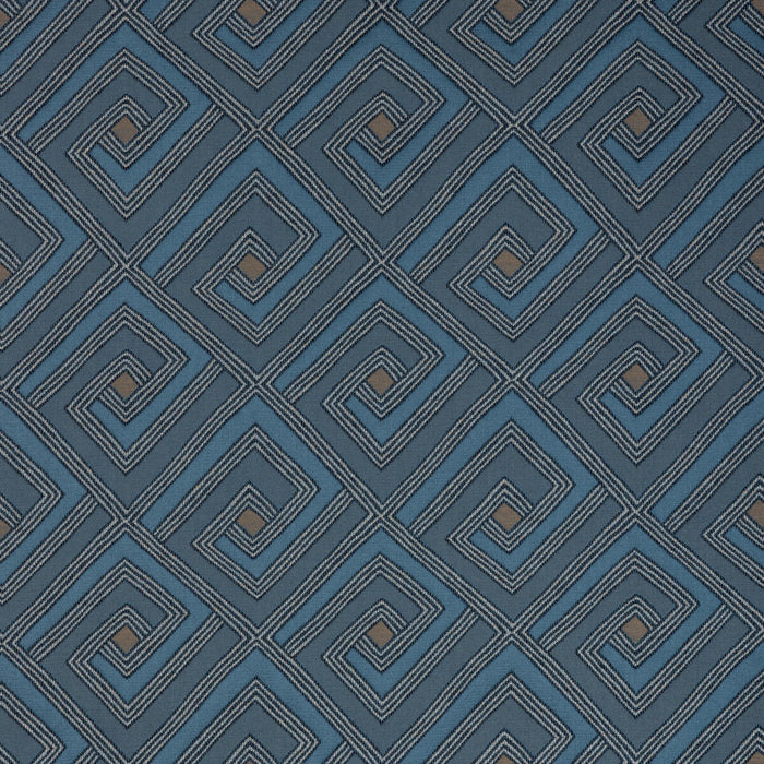 Brunschwig & Fils Mazamet Weave Blue Fabric 8025120.5.0