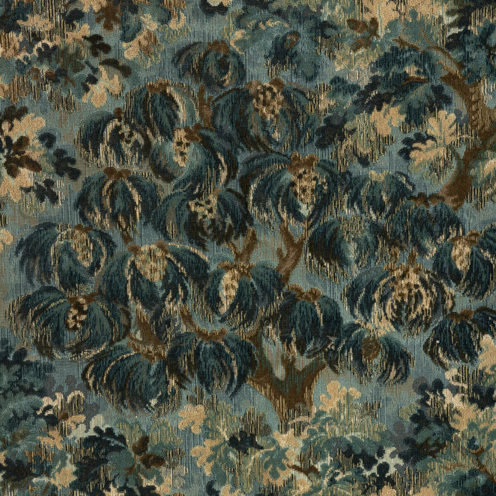 Brunschwig & Fils Ming Velvet Blue Fabric Sample 8025123.5.0