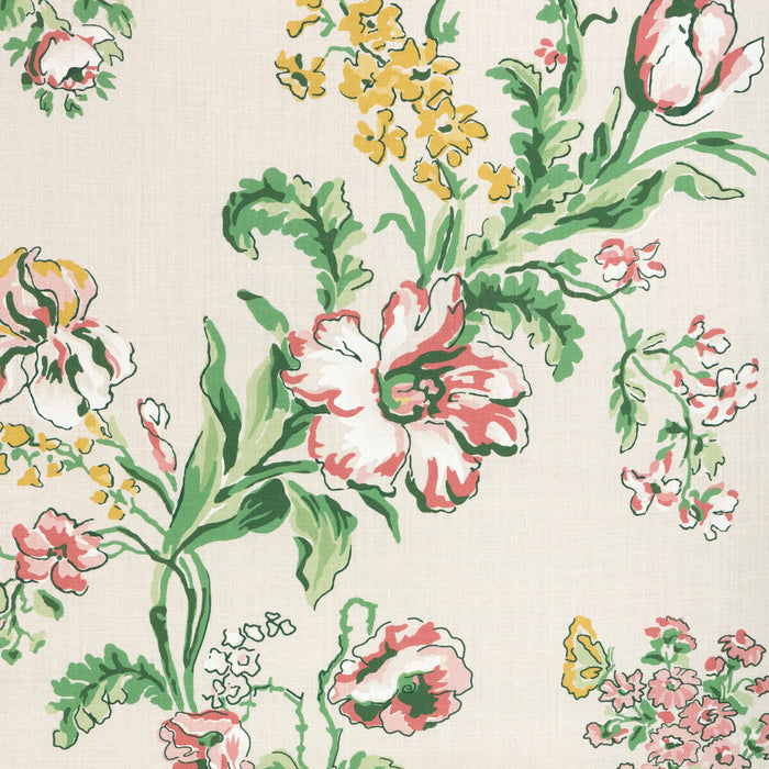 Brunschwig & Fils Maintenon Print Spring Fabric Sample 8025127.73.0
