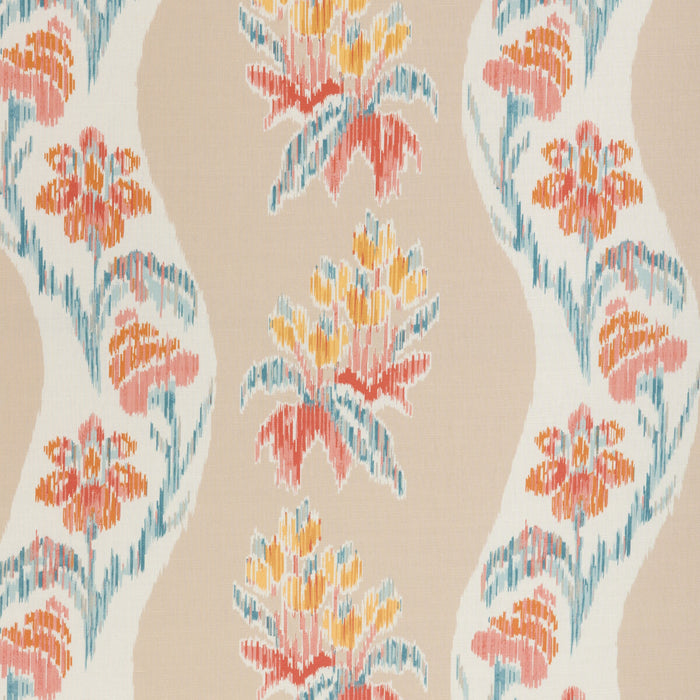 Brunschwig & Fils Loring Print Spice Fabric Sample 8025129.1617.0