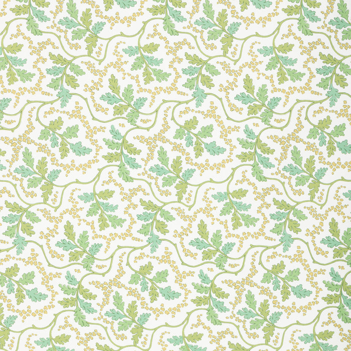 Brunschwig & Fils Aureille Print Leaf Fabric Sample 8025130.33.0