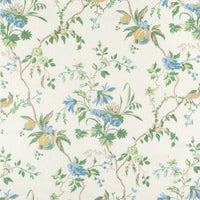 Brunschwig & Fils Locklin Print Lagoon Fabric 8025131.153.0