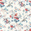 Brunschwig & Fils Locklin Print Red/Blue Fabric 8025131.195.0