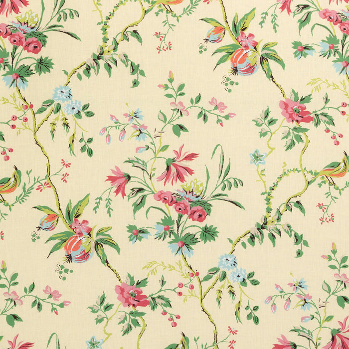 Brunschwig & Fils Locklin Print Canary Fabric 8025131.417.0