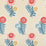 Brunschwig & Fils Kumaly Print Red/Blue Fabric 8025132.195.0