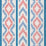 Brunschwig & Fils Sarlat Warp Print Red/Blue Fabric 8025135.195.0