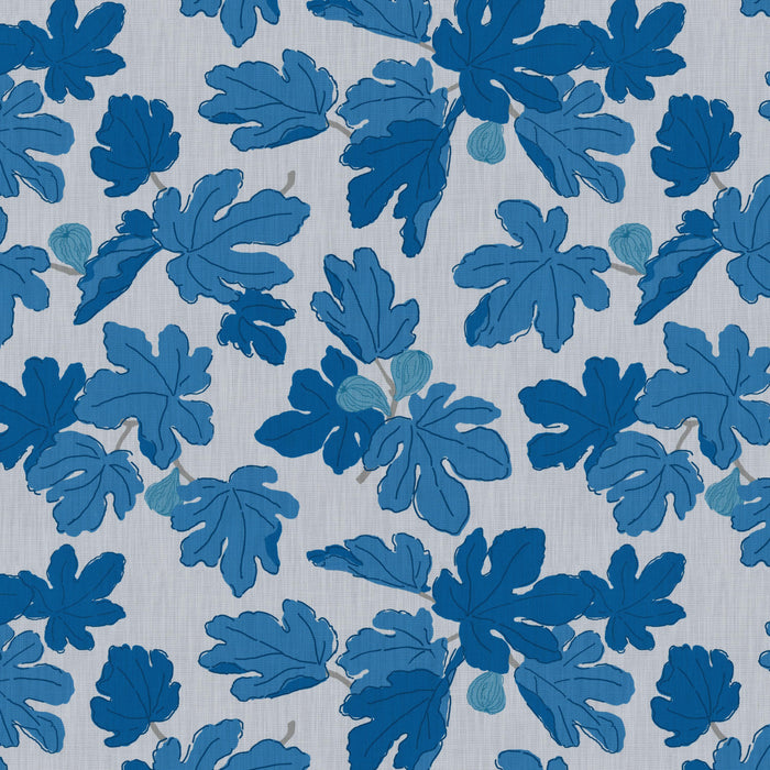Brunschwig & Fils Figuier Outdoor Blue Fabric 8026119.55.0