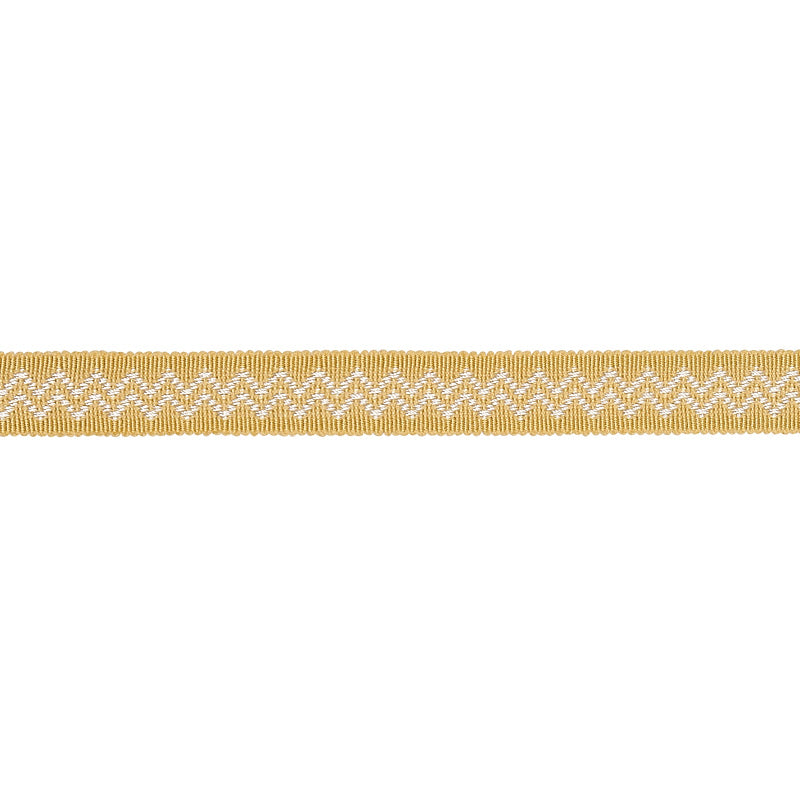 Schumacher Ebba Tape Yellow Trim Sample 80292