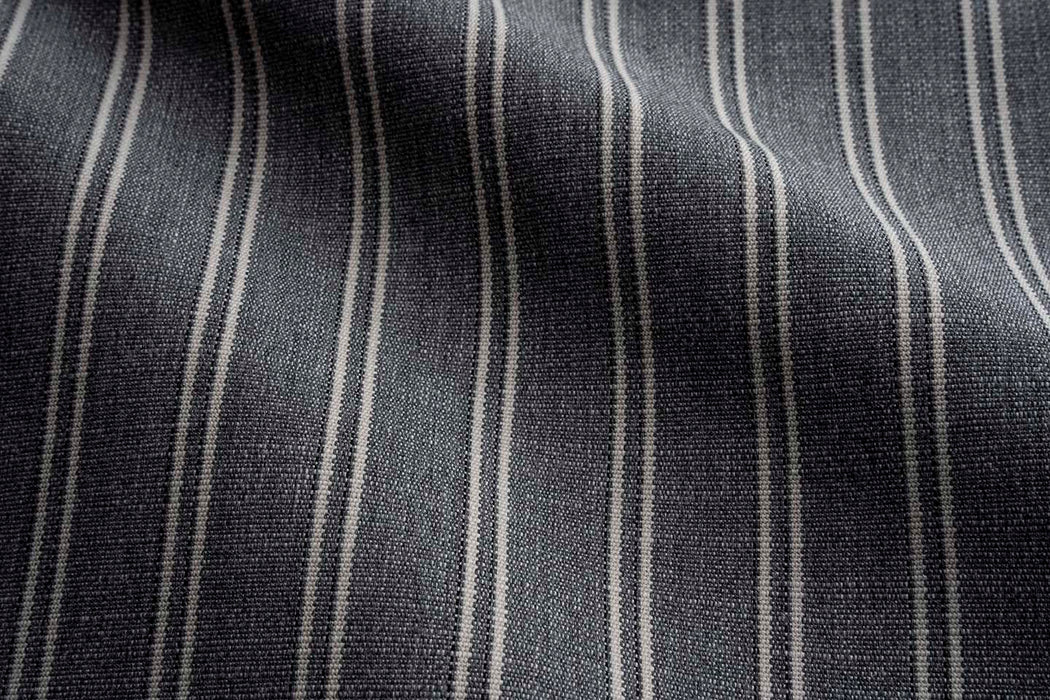Perennials Ascot Stripe Flint Fabric 803-215