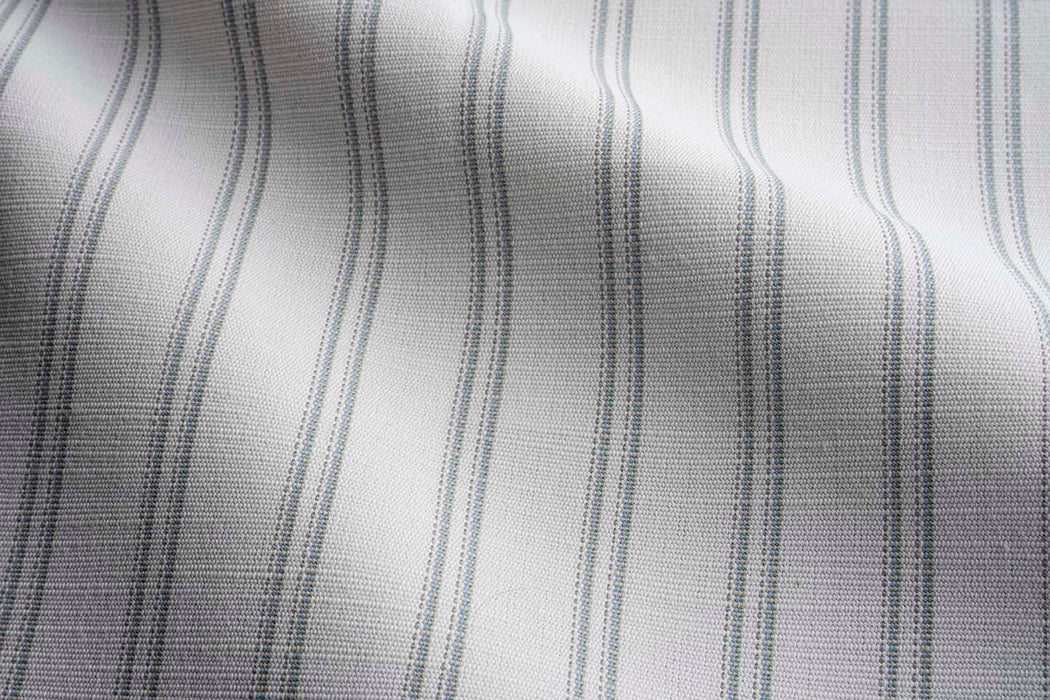 Perennials Ascot Stripe Smoke Fabric Sample 803-84
