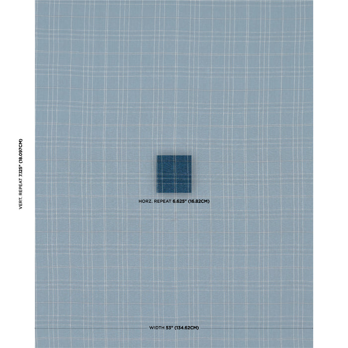 Schumacher Thompson Merino Windowpane Hunter Green Fabric Schumacher 85290