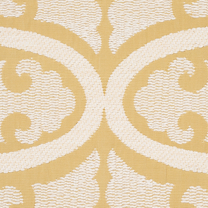 Schumacher Siljan Yellow Fabric Sample 80312