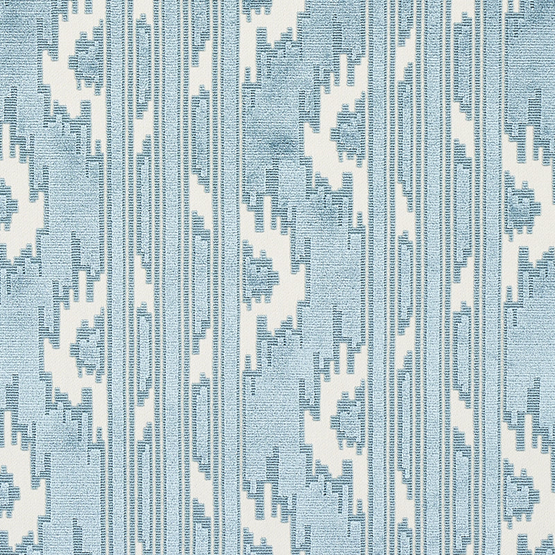 Schumacher Murat Velvet Sky Fabric 80320
