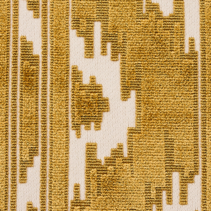 Schumacher Murat Velvet Gold Fabric 80321
