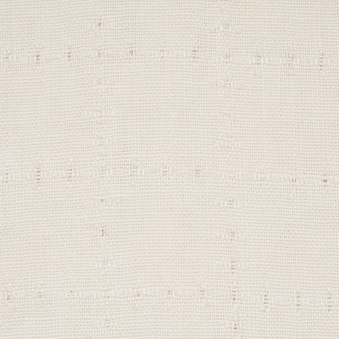 Schumacher Elin Check Ivory Fabric Sample 80410
