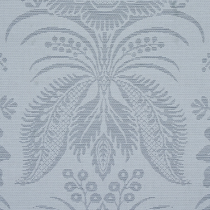 Schumacher Greta Damask Blue Fabric Sample 80420