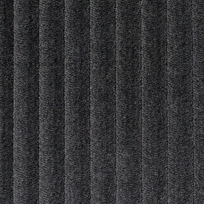 Schumacher Wyatt Corduroy Elephant Grey Fabric 80450