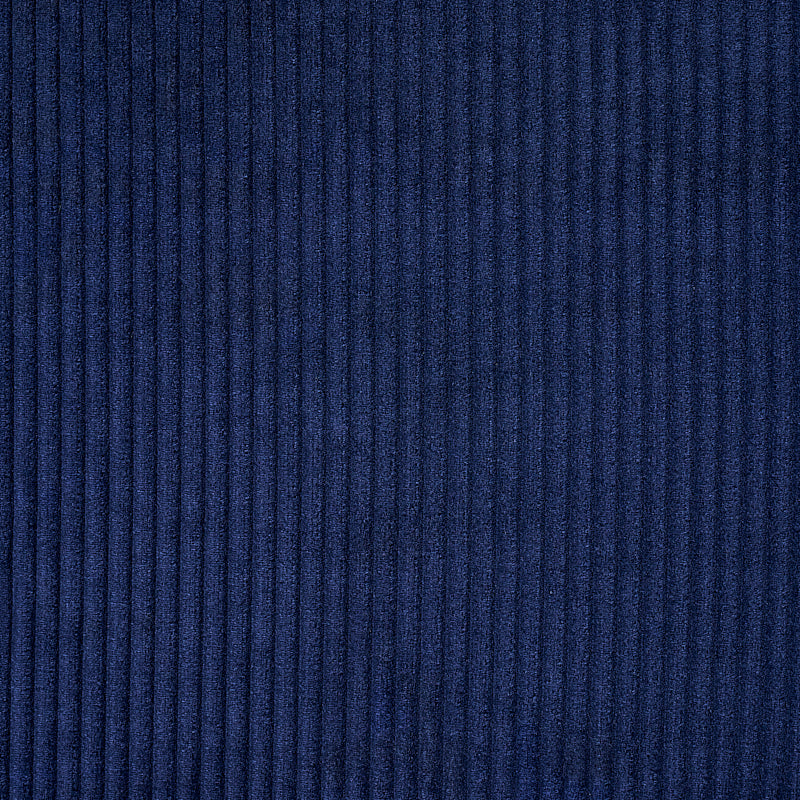 Schumacher Wyatt Corduroy Navy Fabric Sample 80452