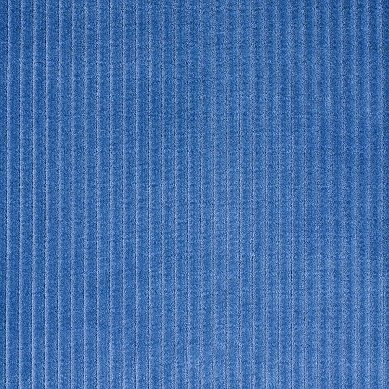 Schumacher Wyatt Corduroy Cadet Blue Fabric Sample 80453