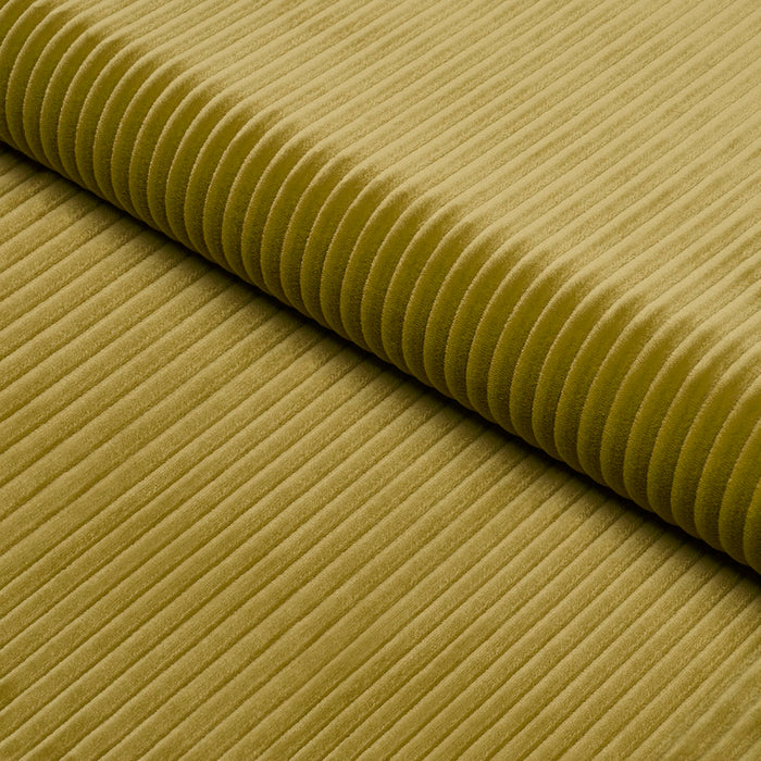 Schumacher Wyatt Corduroy Chartreuse Fabric Sample 80458