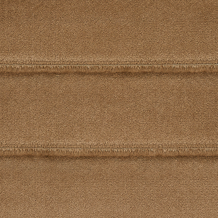 Schumacher Frederika Channeled Velvet Camel Fabric Sample 80462