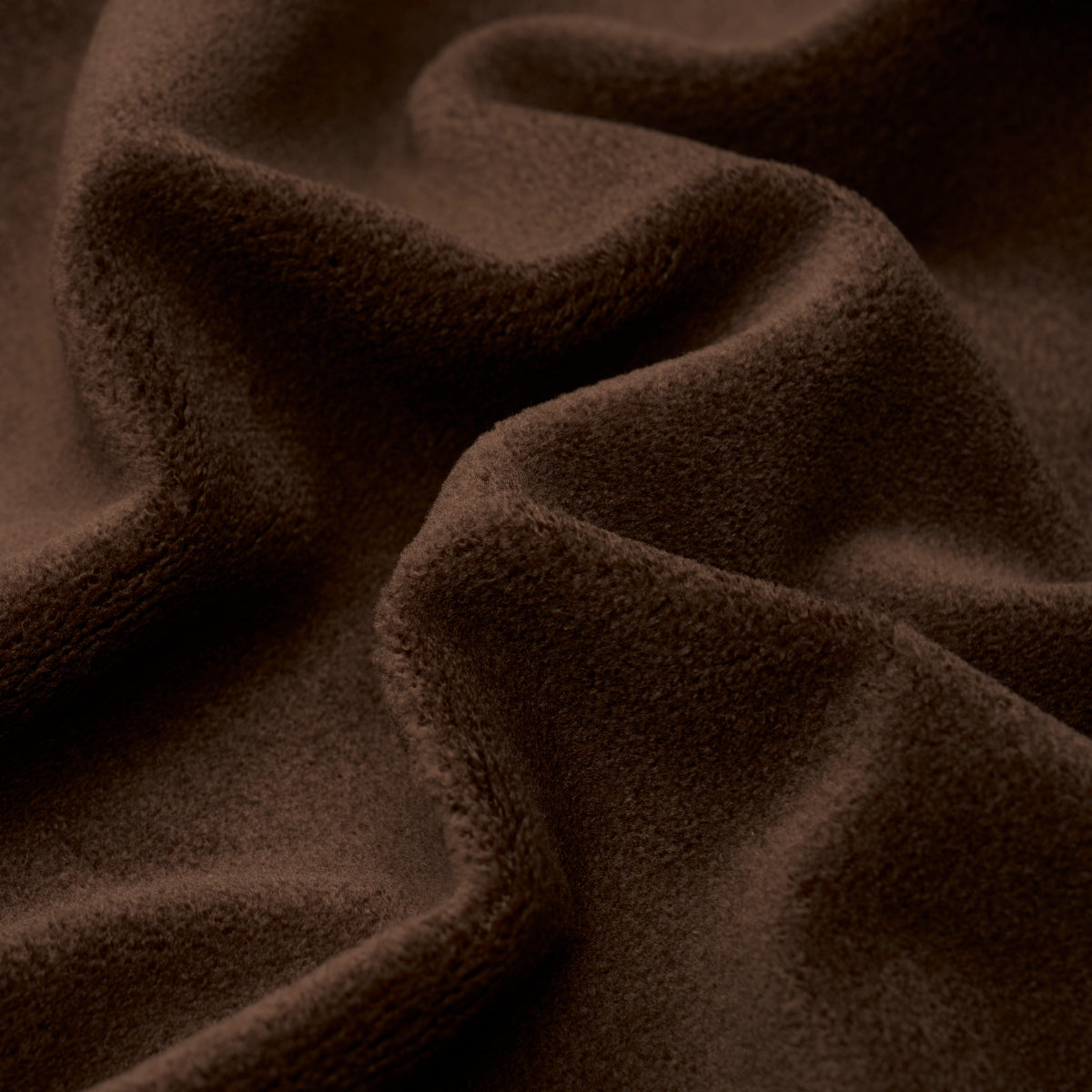 Schumacher Hermine Virgin Wool Chocolate Fabric 80475