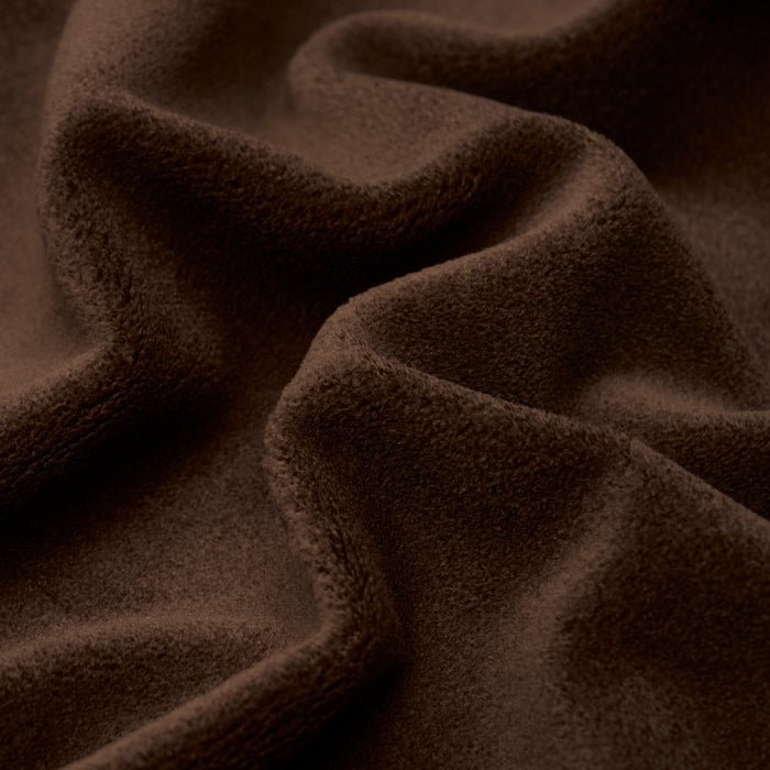 Schumacher Hermine Virgin Wool Chocolate Fabric 80475