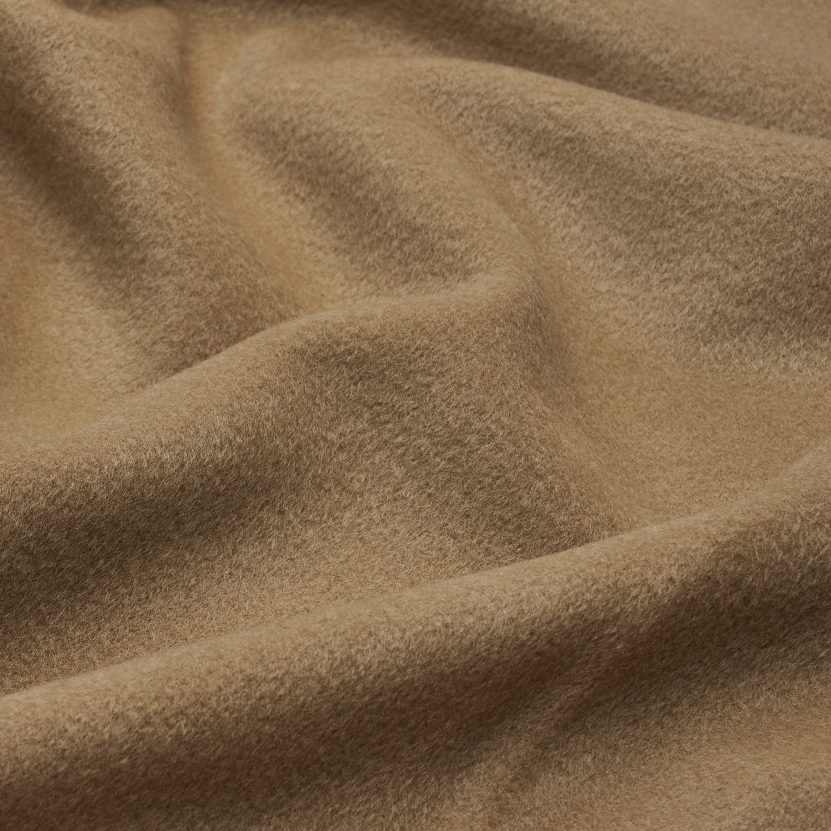 Schumacher Karla Fleeced Wool Camel Fabric 80515