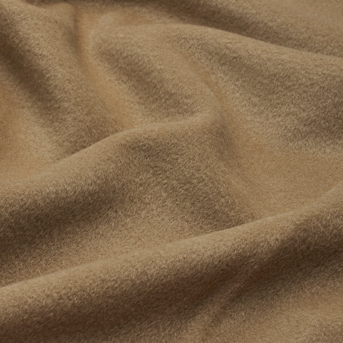 Schumacher Karla Fleeced Wool Camel Fabric 80515