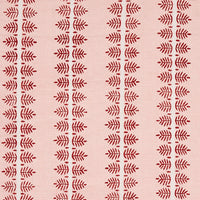 Schumacher Alva Hand Block Print Blush Fabric 80520