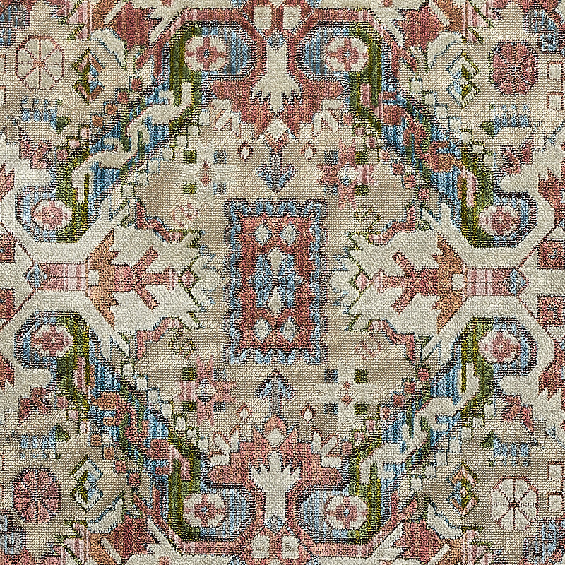 Schumacher Tiraz Velvet Multi Fabric 80602