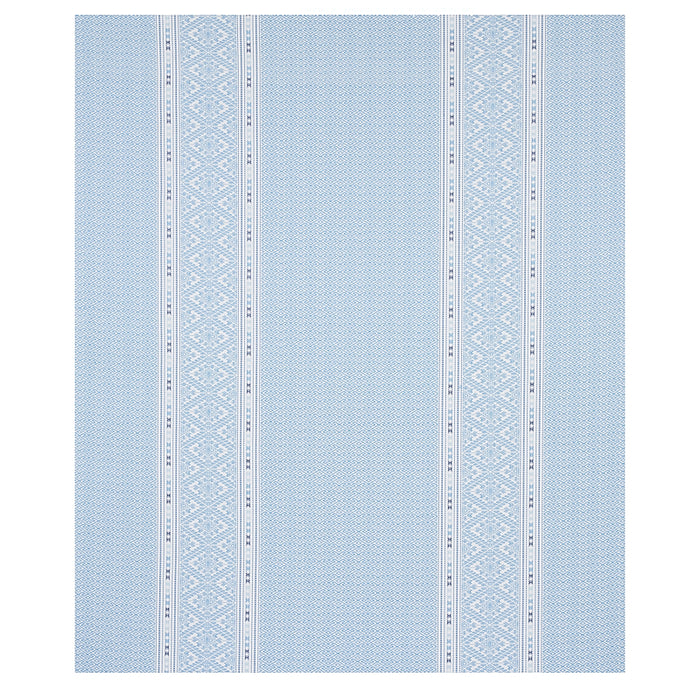 Schumacher Ruiz Jacquard Sky Fabric 80611