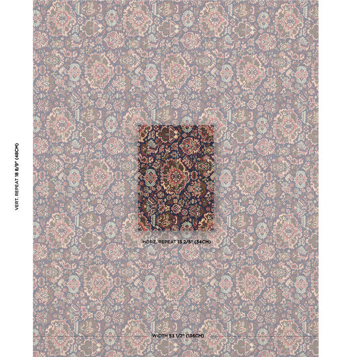 Schumacher Pallay Epingle Multi Fabric 80621