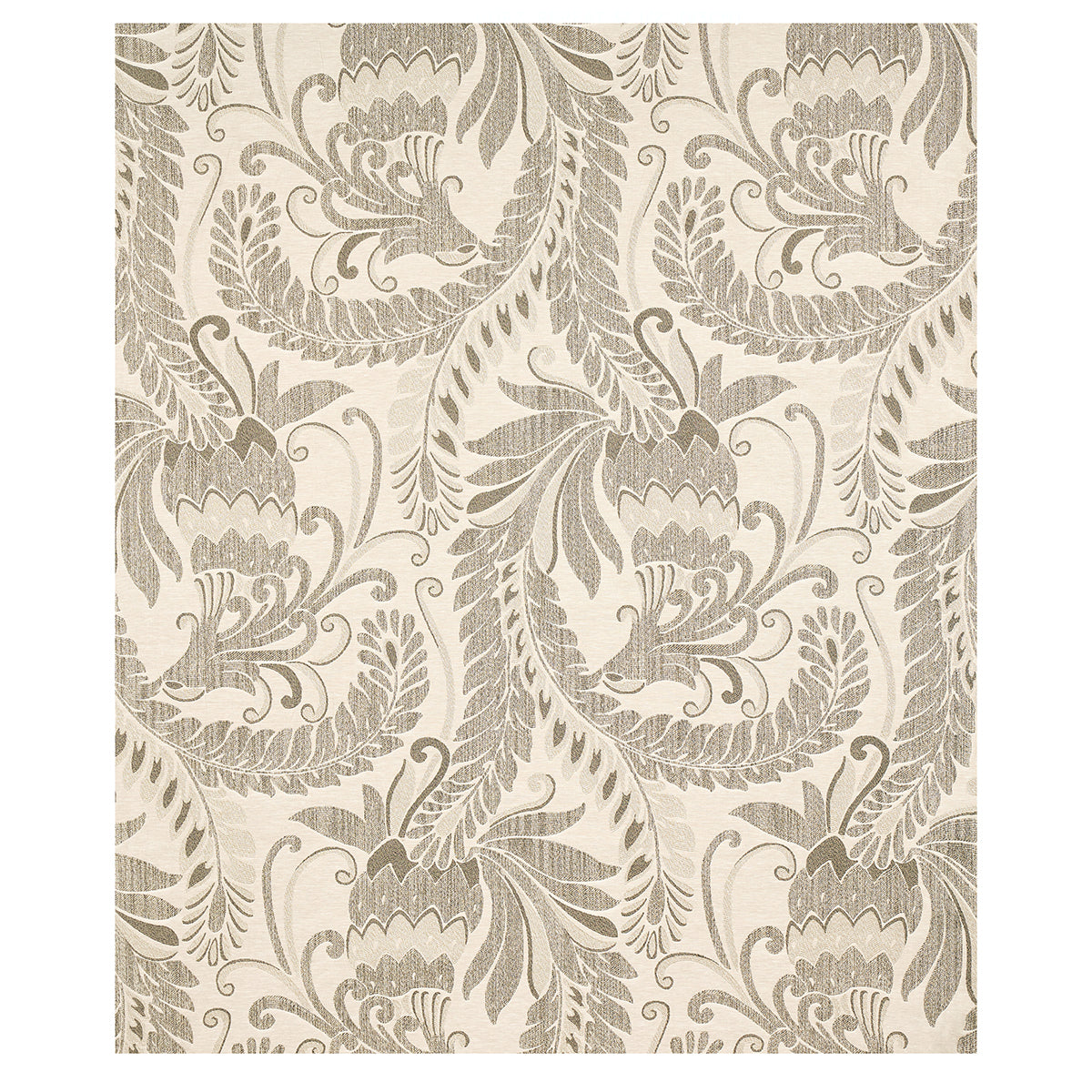 Schumacher Orley Jaquard Neutral Fabric Sample 80640