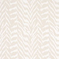 Schumacher Quincy Embroidery On Linen White Fabric 80670