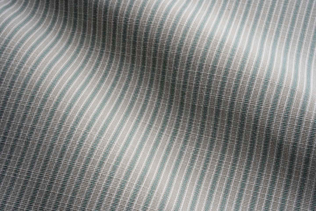 Perennials Tick Tock Stripe Sea Foam Fabric 807-123