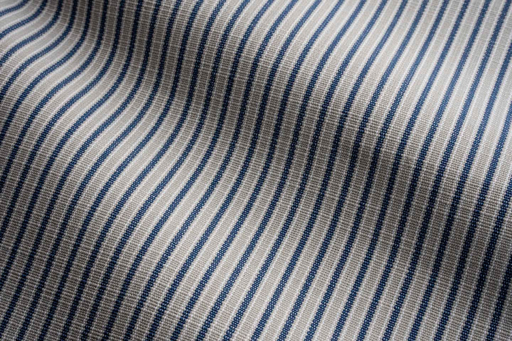Perennials Tick Tock Stripe Denim Fabric 807-282