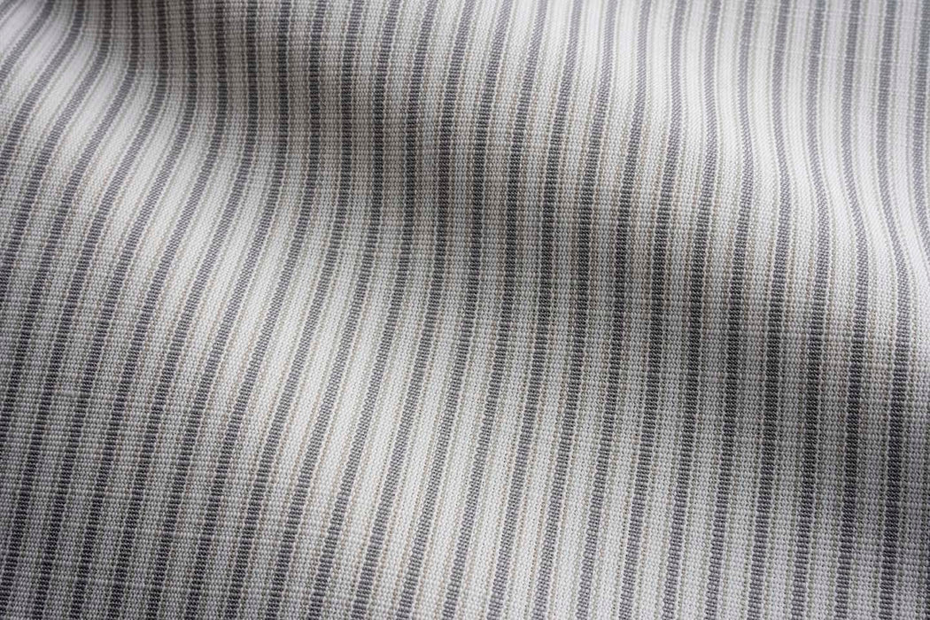 Perennials Tick Tock Stripe Nickel Fabric Sample 807-296