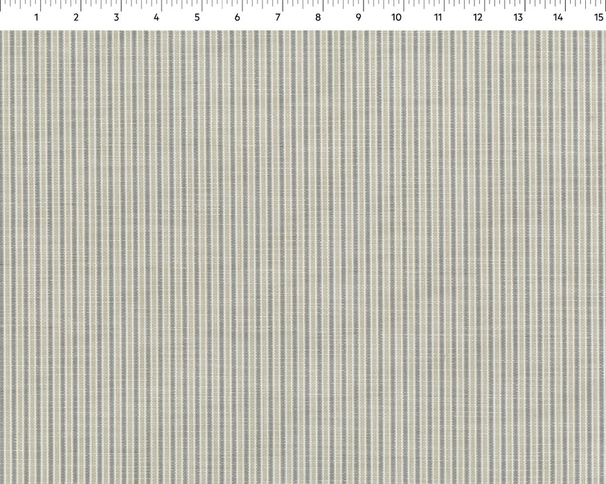 Perennials Tick Tock Stripe Nickel Fabric 807-296