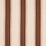 Schumacher Etruscan Stripe Brown Fabric Sample 80722