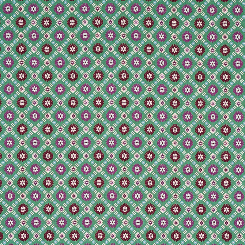 Schumacher Larissa Jade Fabric Sample 80772