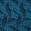 Schumacher Saz Paisley Silk Velvet Blue Fabric 80780
